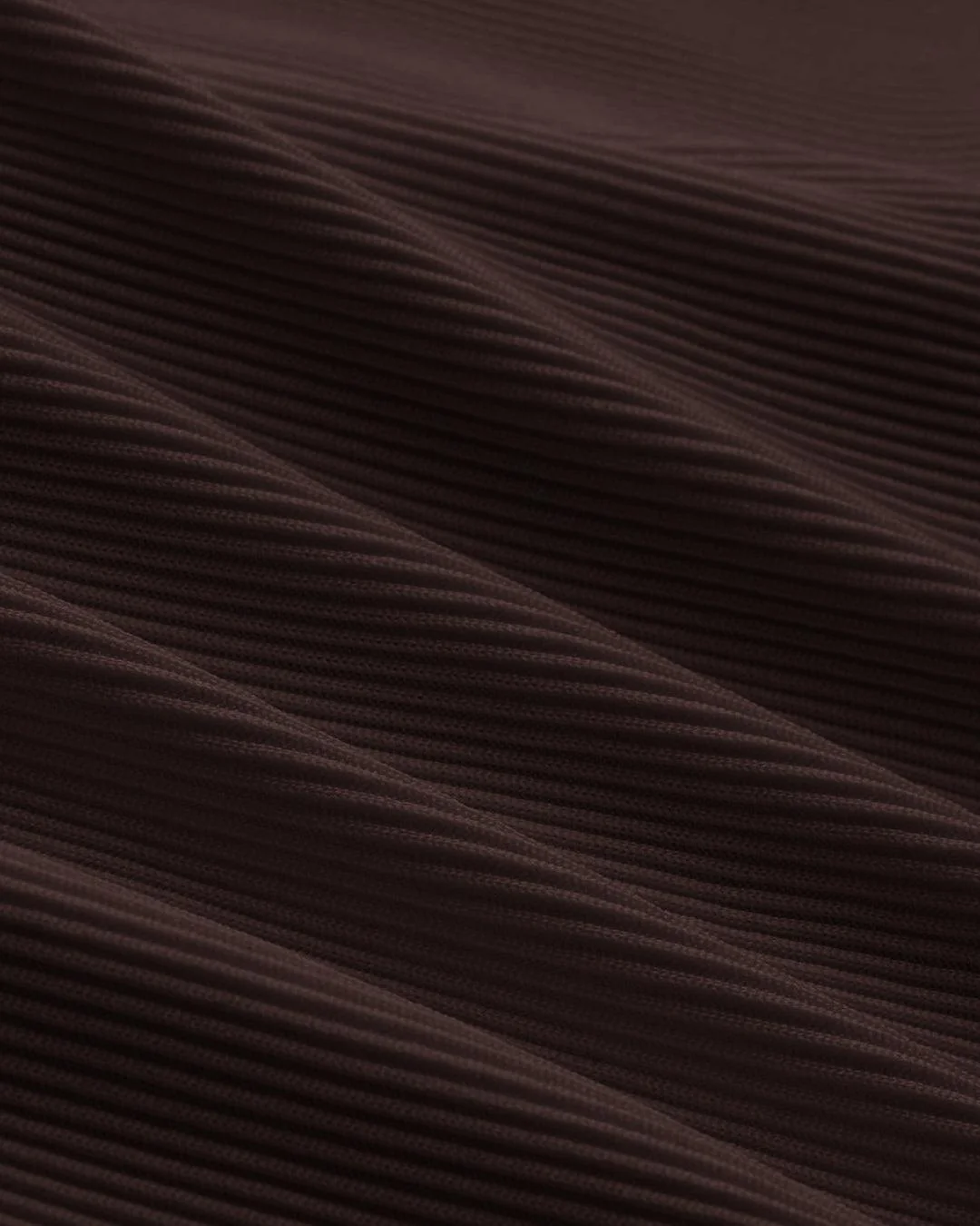 Collared V Neck Long Sleeve Button Front Top in Brown - Image 4