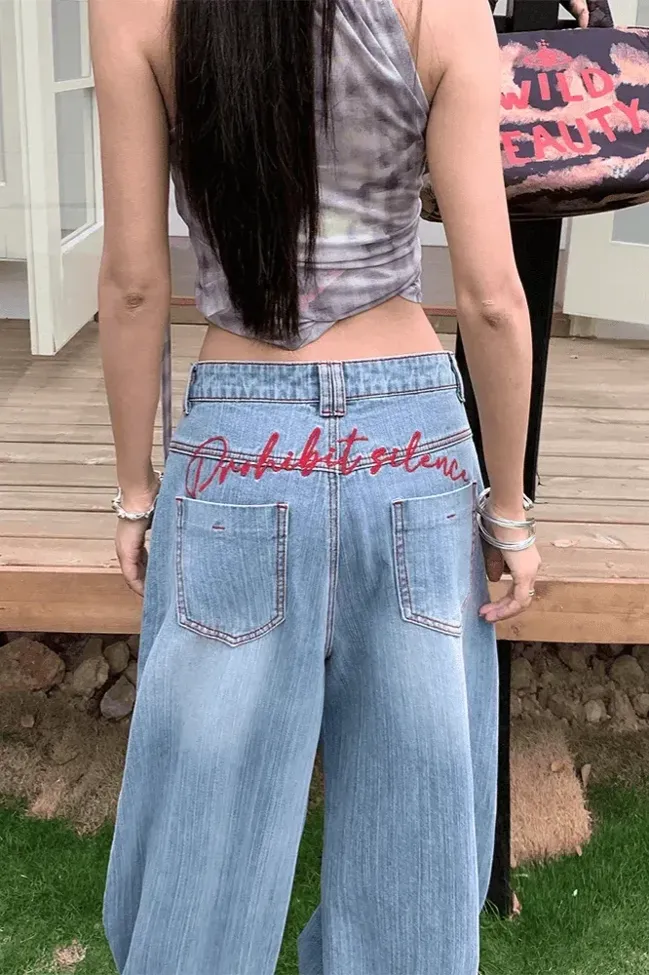 Light Blue Solid Mid Rise Jeans - Image 3