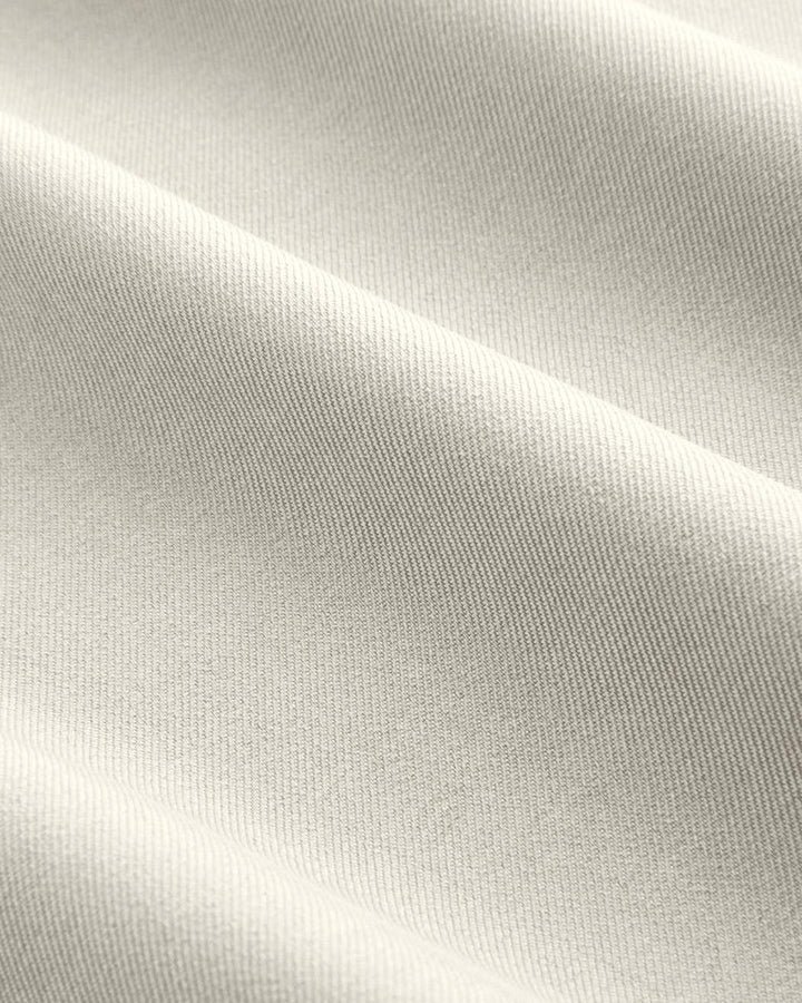 Pleated High Waisted Wide Leg Trousers in Off-White - Image 3